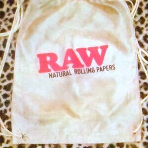 RAW Logo Drawstring Bag